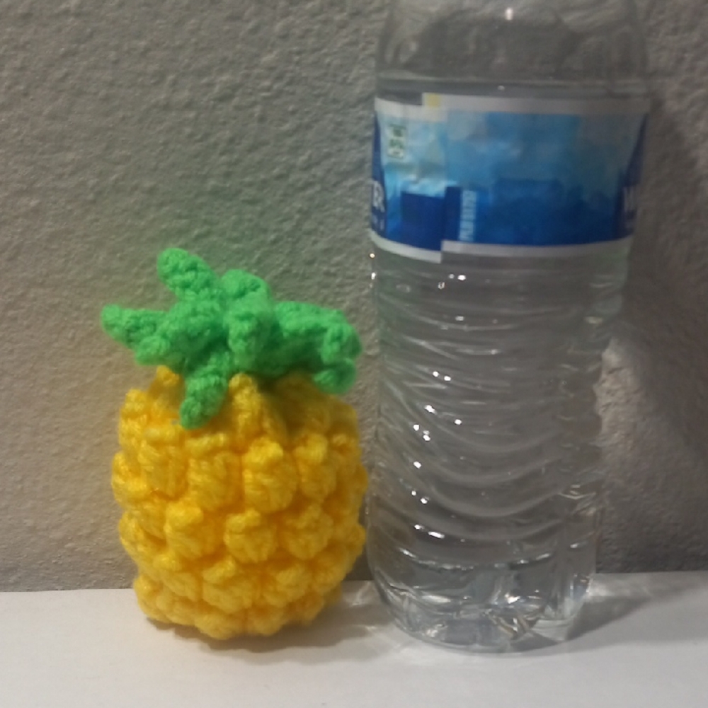 Handmade Yellow Pineapple Decor